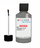 SKODA YETI STEEL GREY Touch Up Scratch Repair Paint Code LF7A