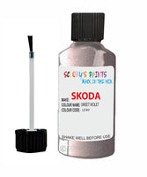 SKODA OCTAVIA SWEET VIOLET Touch Up Scratch Repair Paint Code LF4Y