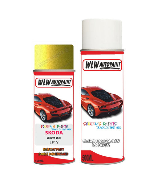 skoda superb dragon skin aerosol spray car paint clear lacquer lf1yBody repair basecoat dent colour
