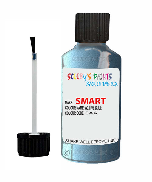 Paint For Smart Forfour Active Blue Code Eaa Touch Up Scratch Stone Chip Repair