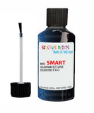 Paint For Smart Smart Bleu Saphir Code Ek0 Touch Up Scratch Stone Chip Repair