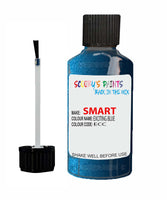 Paint For Smart Fortwo Exciting Blue Code Ecc Touch Up Scratch Stone Chip Repair