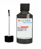 Paint For Smart Fortwo Flat Grey Code C17L Touch Up Scratch Stone Chip Repair