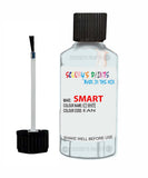 Paint For Smart Forfour Ice White Code Ean Touch Up Scratch Stone Chip Repair