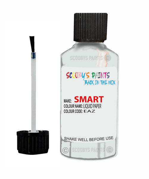 Paint For Smart Forfour Liquid Paper Code Eaz Touch Up Scratch Stone Chip Repair