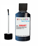 Paint For Smart Smart Midnight Blue Code Ecz Touch Up Scratch Stone Chip Repair