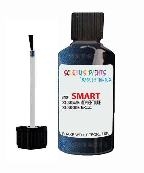 Paint For Smart Brabus Midnight Blue Code Ecz Touch Up Scratch Stone Chip Repair