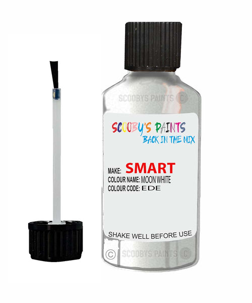 Paint For Smart Fortwo Moon White Code Ede Touch Up Scratch Stone Chip Repair