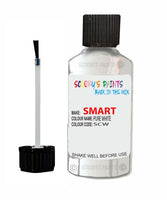 Paint For Smart Fortwo Pure White Code Scw Touch Up Scratch Stone Chip Repair