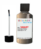 Paint For Smart Fortwo Pyritgrau Code Ecb Touch Up Scratch Stone Chip Repair