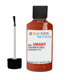 Paint For Smart Smart Red Orange Code Eay Touch Up Scratch Stone Chip Repair