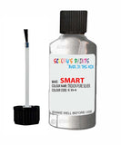 Paint For Smart Forfour Tridion Pure Silver Code Eb4 Touch Up Scratch Stone Chip Repair