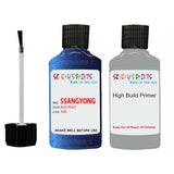 ssangyong istana blue violet pab touch up paint