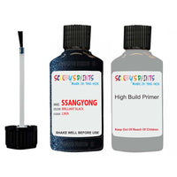 ssangyong korando brilliant black lma touch up paint