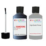 ssangyong istana cosmic blue bab touch up paint