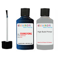 ssangyong tivoli xlv dandy blue bas touch up paint