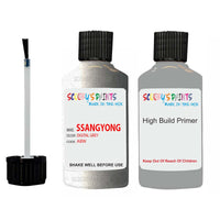 ssangyong rodius digital grey abw touch up paint
