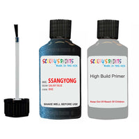 ssangyong chairman galaxy blue bae touch up paint