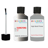 ssangyong chairman grey 2 abf touch up paint