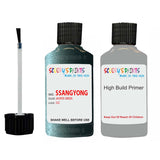 ssangyong musso jasper green gc touch up paint