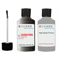 ssangyong rexton sports marble grey acm touch up paint