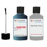 ssangyong korando mystic blue bc touch up paint