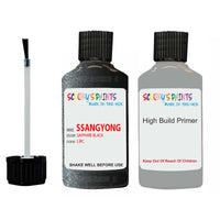 ssangyong korando sapphire black lbc touch up paint