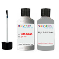 ssangyong actyon silent silver sai touch up paint