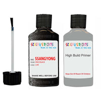 ssangyong actyon sports space black lak touch up paint