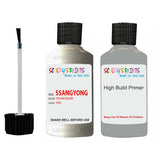 ssangyong rexton technosilver sae touch up paint