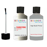 ssangyong actyon technosilver sae touch up paint