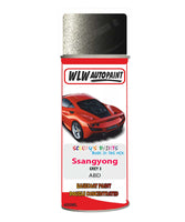 Aerosol Spray Paint For Ssangyong Chairman Grey 3 Code Abd