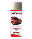 Aerosol Spray Paint For Ssangyong Musso Warm Grey Code Aal