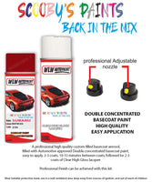 subaru justy bright red z5h car aerosol spray paint with lacquer 2001 2002