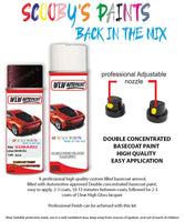 subaru justy dark red r54 car aerosol spray paint with lacquer 2009 2009