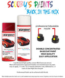 subaru wrx lithium red naa car aerosol spray paint with lacquer 2017 2020