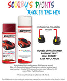 subaru legacy micra ruby 47 car aerosol spray paint with lacquer 1989 2001