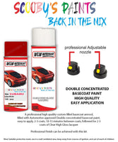 subaru justy red r40 car aerosol spray paint with lacquer 2007 2008