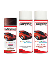 subaru justy brown r59 car aerosol spray paint with lacquer 2009 2019 With primer anti rust undercoat protection