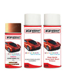subaru legacy copper orange 17l car aerosol spray paint with lacquer 2001 2002 With primer anti rust undercoat protection