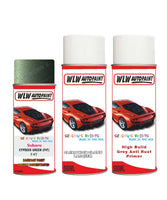 subaru legacy cypress green f4t car aerosol spray paint with lacquer 2009 2014 With primer anti rust undercoat protection