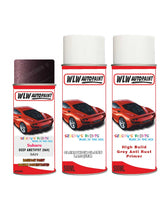 subaru xv deep amethyst 9ah car aerosol spray paint with lacquer 2011 2016 With primer anti rust undercoat protection