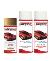 subaru justy gold y14 car aerosol spray paint with lacquer 2017 2017 With primer anti rust undercoat protection