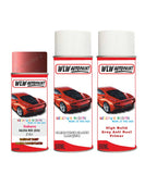 subaru justy salvia red z3u car aerosol spray paint with lacquer 1998 1999 With primer anti rust undercoat protection