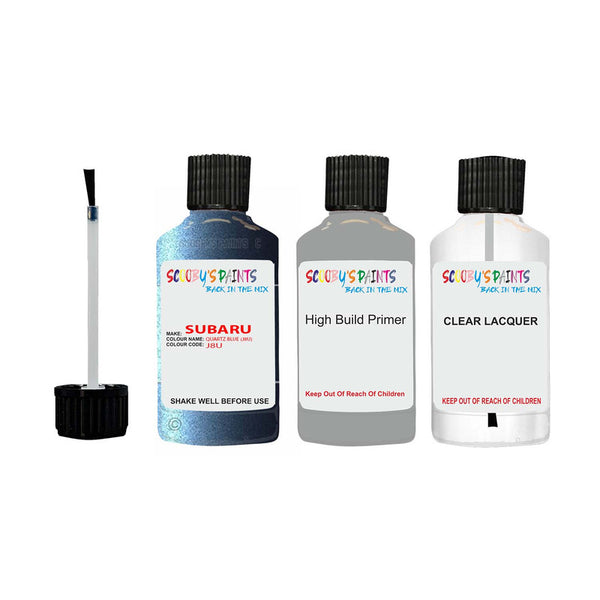 Paint For Subaru Xv Quartz Blue J8U Car Touch Up Paint Scratch Repair ...