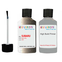 subaru legacy grey code location sticker 09v car touch up paint