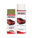 subaru legacy lime green 50 car aerosol spray paint with lacquer 1989 1991Body repair basecoat dent colour