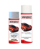 subaru legacy white ii 252 car aerosol spray paint with lacquer 2003 2003Body repair basecoat dent colour