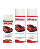 suzuki xl7 bright white z9f car aerosol spray paint with lacquer 2000 2009 With primer anti rust undercoat protection