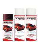 suzuki grand vitara burgundy red zll car aerosol spray paint with lacquer 2007 2013 With primer anti rust undercoat protection